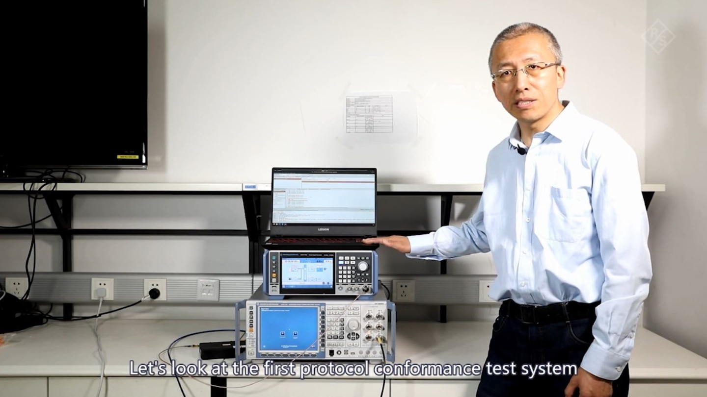 caict cellular-v2x (c-v2x) conformance test system