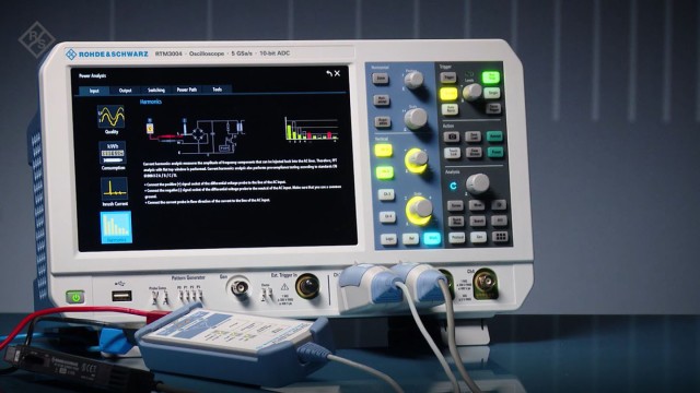 rtm3000 - harmonics analysis
