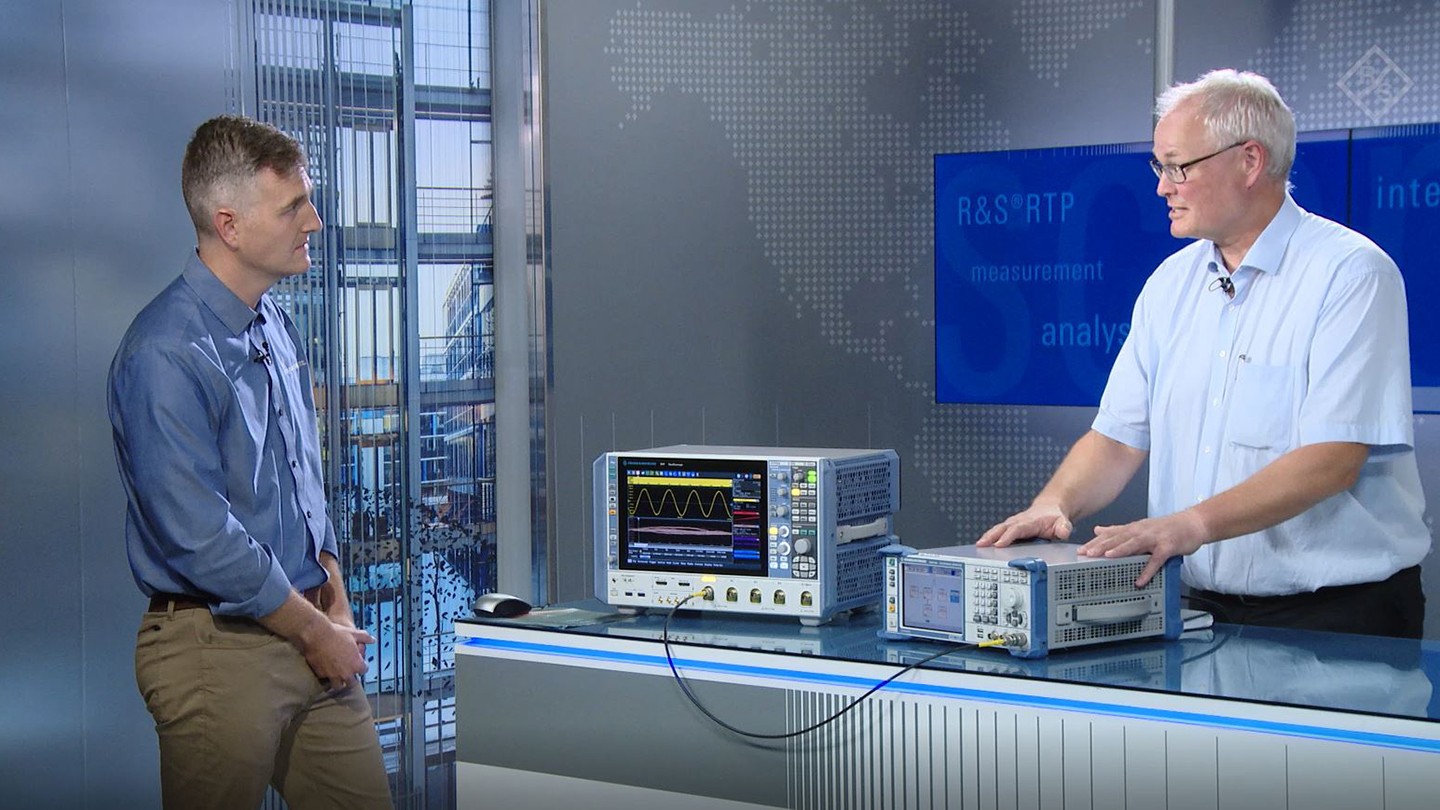 advanced correction of integral math waveforms with the r&s high-performance oscilloscopes