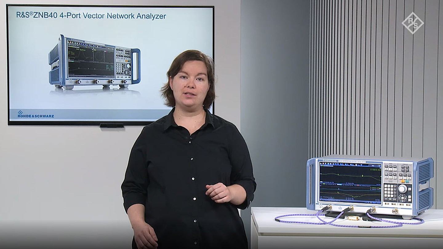 r&s®znb40 offers wide frequency range from 100 khz to 40 ghz with four ports and 2nd signal generator