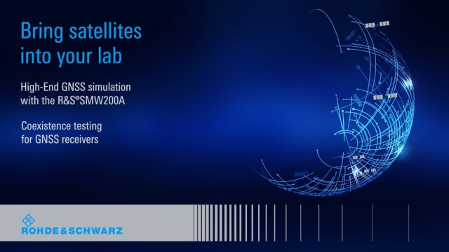 high-end gnss simulation with the r&s®smw200a
