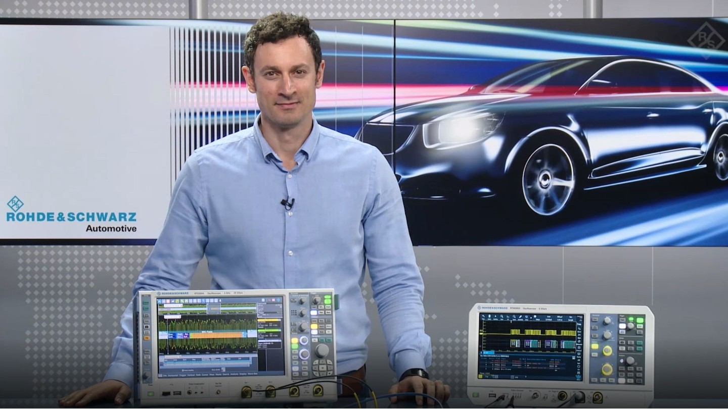 decoding automotive ethernet and can using r&s scopes