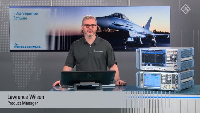 easy modelling of pulses with r&s®pulse sequencer software